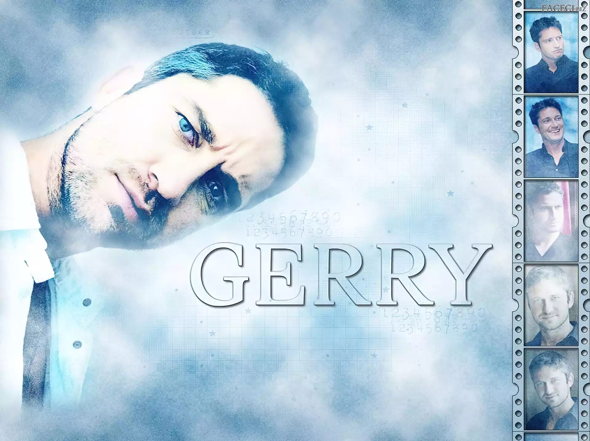 niebieskie oczy, Gerard Butler