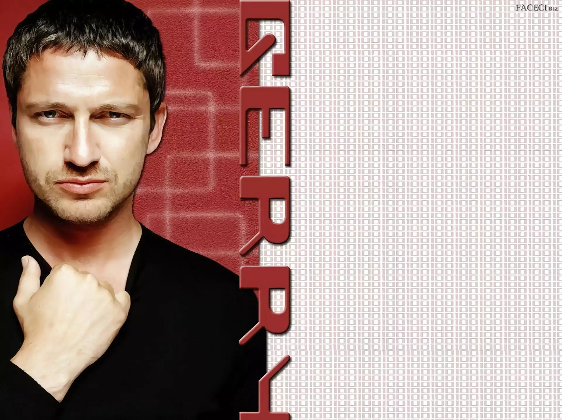 niebieskie oczy, Gerard Butler